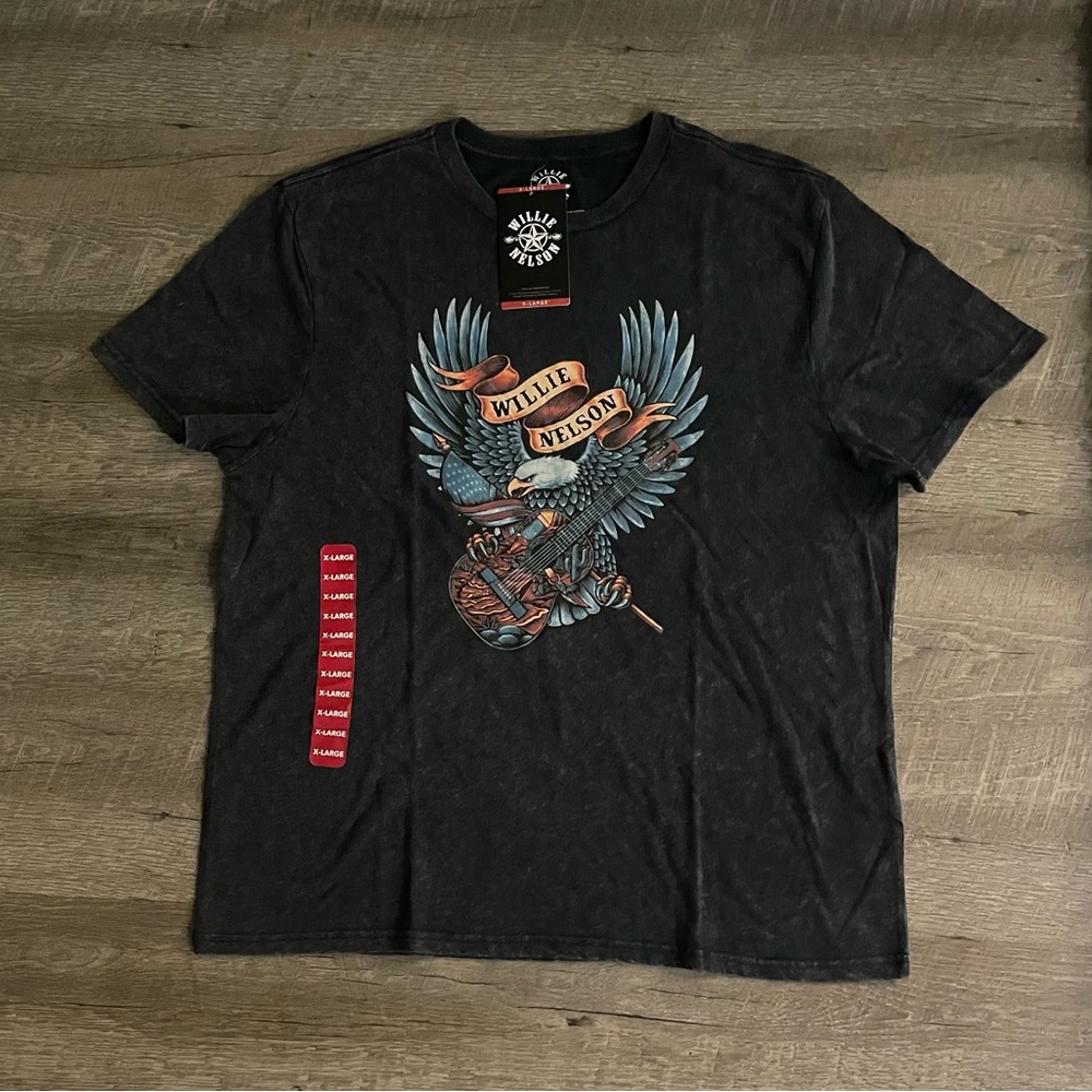 Willie Nelson men’s X Large shirt sleeve tee shirt